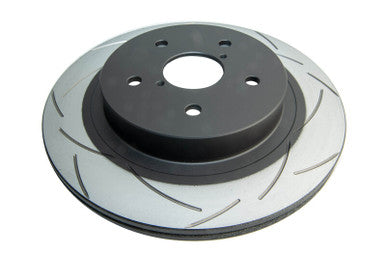 DBA Rear Street Series T2 Slotted Brake Rotor For 2016-21 Subaru WRX w/ Eyesight - DBA2662S