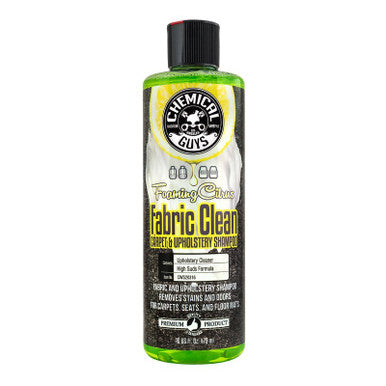 Chemical Guys Foaming Fabric Clean Carpet/Upholstery Shampoo & Odor Eliminator - 16oz - Case of 6 - CWS20316