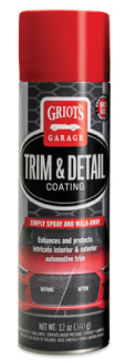 Griots Garage Trim & Detail Aerosol - 12oz - Case of 6 - 10946