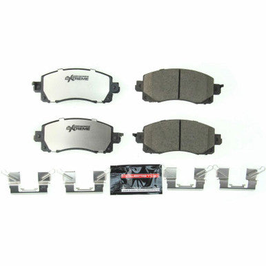 Power Stop Z26 Extreme Street Front Brake Pads w/Hardware For 2022-24 Subaru WRX, 20-23 Legacy, 17-24 Impreza - Z26-2045