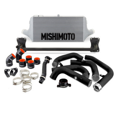 Mishimoto Performance Front-Mount Intercooler Kit For 2022+ Subaru WRX - Silver/Black Hoses - MMINT-WRX-22SLBK