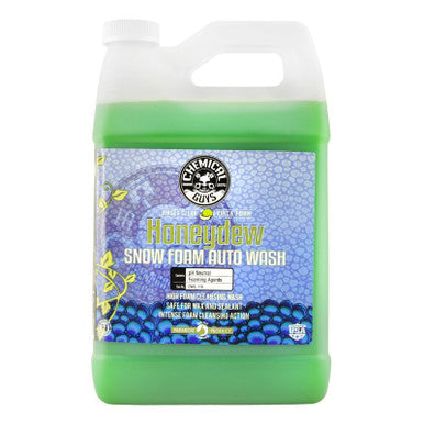 Chemical Guys Honeydew Snow Foam Auto Wash Cleansing Shampoo - 1 Gallon - Case of 4 - CWS_110