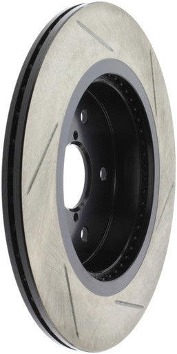 StopTech 16-17 Subaru WRX w/EyeSight Technology Sport Slotted Rear Right Rotor - 126.47037SR
