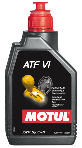 MOTUL Transmission Fluid ATF VI 100% Synthetic - 1L (Case of 12) - 105774