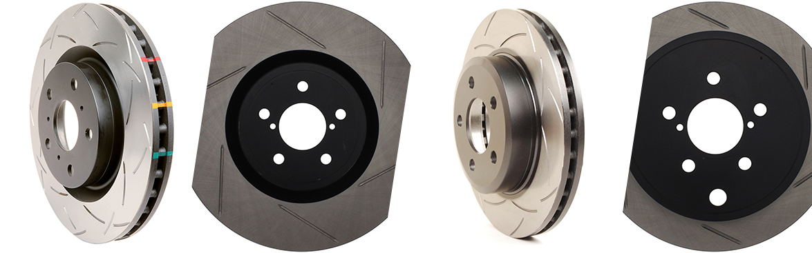 Subaru Slotted Brake Rotors