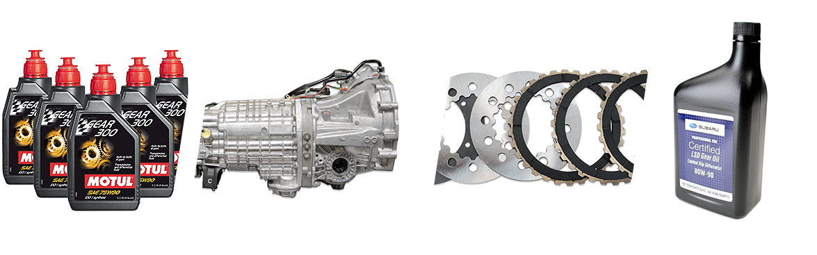 Subaru Drivetrain Oils and Filters
