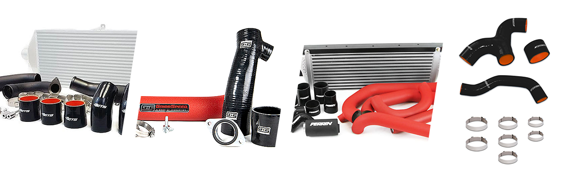 Photo collage of Engine Intercooler Pipes & Hoses