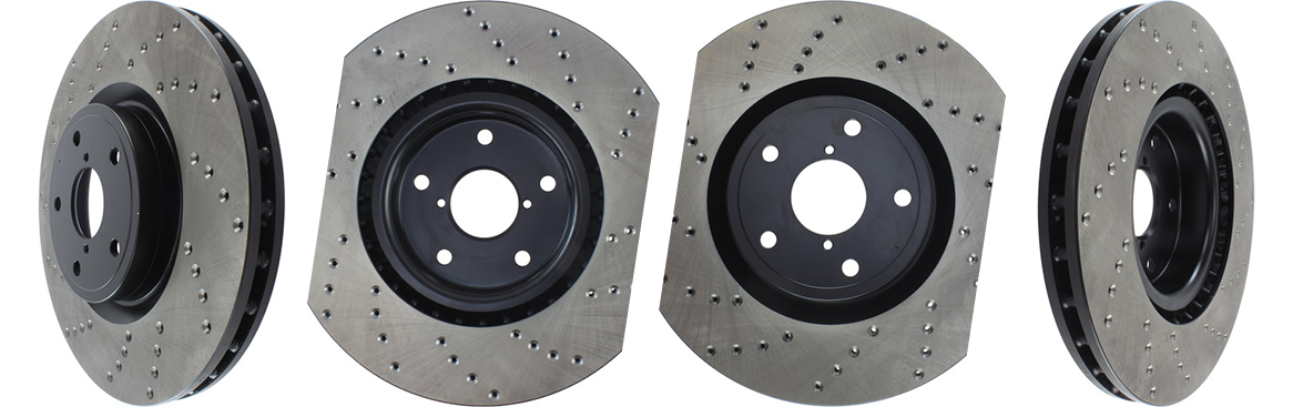 Subaru Cross Drilled Brake Rotors