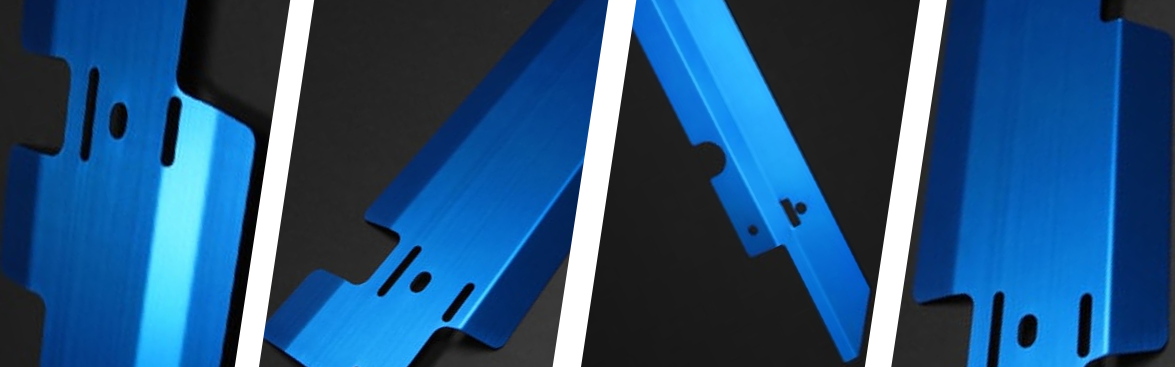 Photo collage of radiator cooling plates.