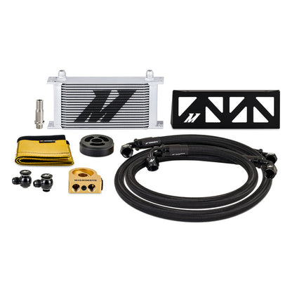 Mishimoto 22+ Subaru BRZ/Toyota GR86 Oil Cooler Kit Thermostatic - Silver - MMOC-BRZ-22TSL - Primary