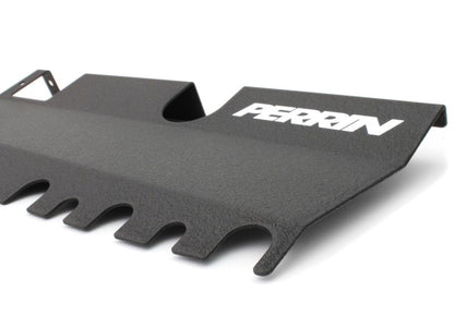 Perrin Black Radiator Shroud for 2015-21 Subaru WRX/STI - Angle 6