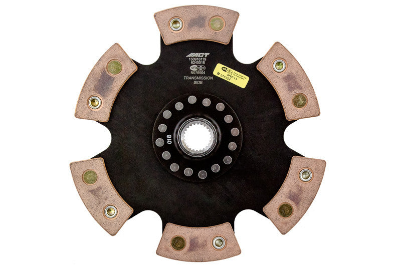 ACT 6 Pad Rigid Race Disc for 2004+ Subaru WRX STI - 6240018 - Primary