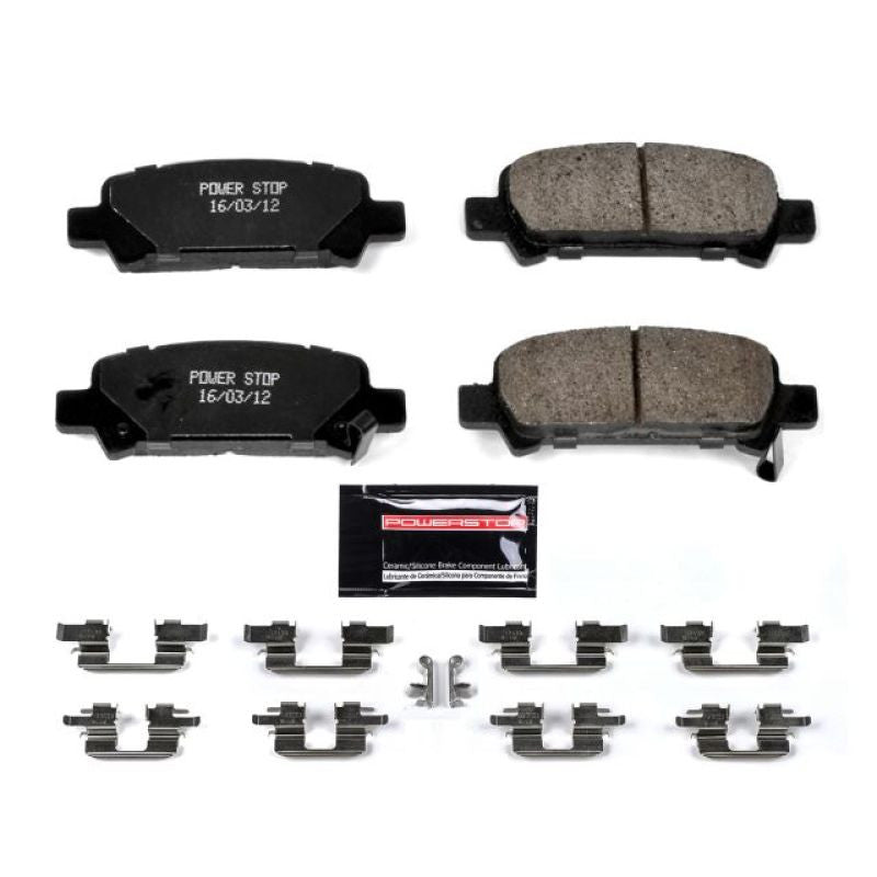 Power Stop Z23 Evolution Sport Rear Brake Pads w/Hardware For 2002-03 Subaru WRX, 00-09 Legacy, 98-03 Forester - Z23-770