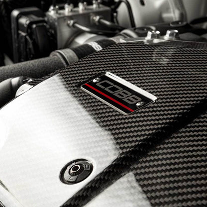 COBB Redline Carbon Fiber Engine Cover For 2022-24 Subaru WRX - 446610 - Installed 3
