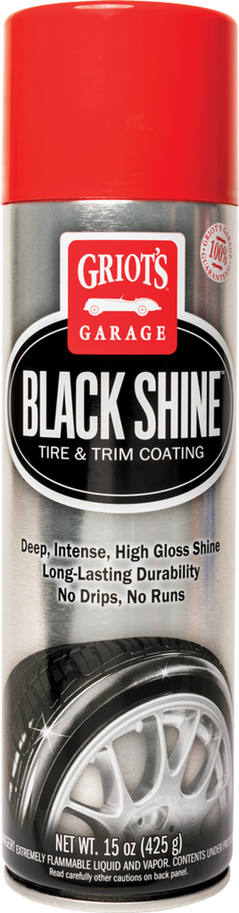 Griots Garage Black Shine Tire and Trim Coating - 15oz - Case of 6 - 10938