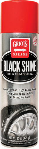 Griots Garage Black Shine Tire and Trim Coating - 15oz - Case of 6 - 10938