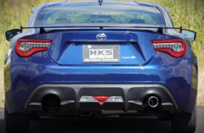HKS Hi-Power Toyota/Subaru FA20 Spec-L2 Single Exhaust - 32016-AT131 - Installed