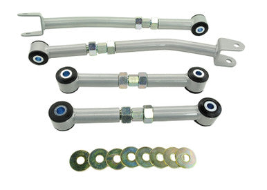 Whiteline KTA124 Rear Adjustable Lateral Control Arms For 2005-09 Subaru Outback XT, 00-09 LGT - KTA124