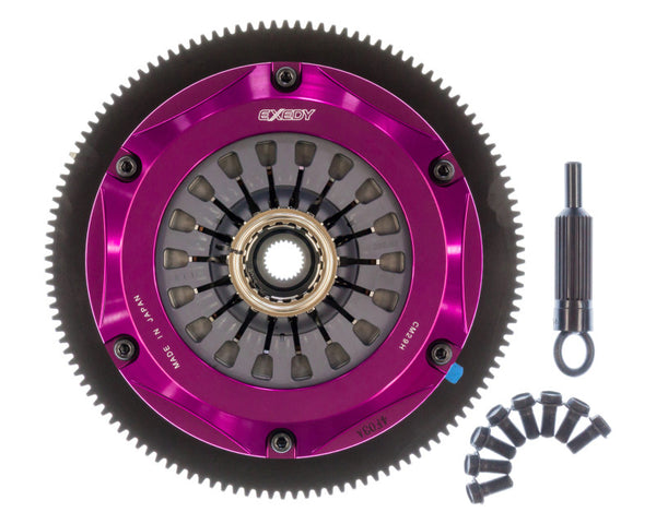 エリクシール Exedy 2004-2014 Subaru Impreza WRX STI H4 Hyper Twin Cerametallic