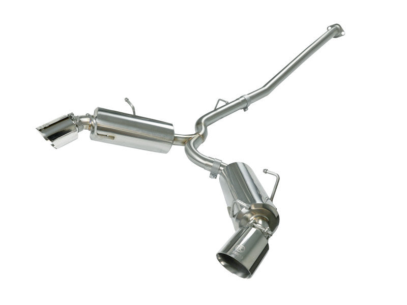 aFe Takeda 2.5in 304 Stainless Steel Cat-Back Exhaust for 2013+ Subaru BRZ/2012+ Toyota 86/GR86- 49-36023-1P - Primary