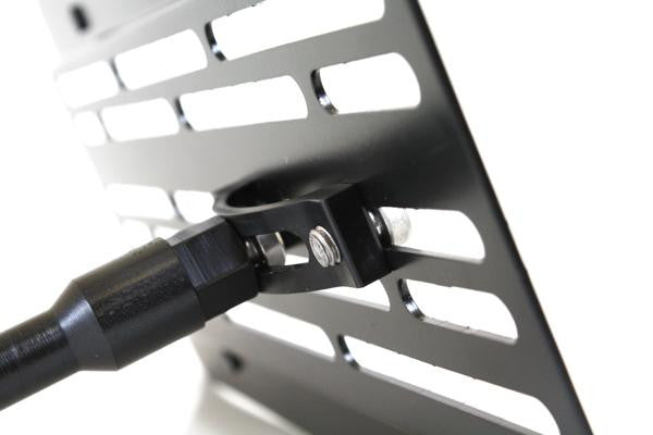 GrimmSpeed License Plate Relocation Kit For 2008-14 Subaru WRX / STI, 05-09 LGT - Close Up