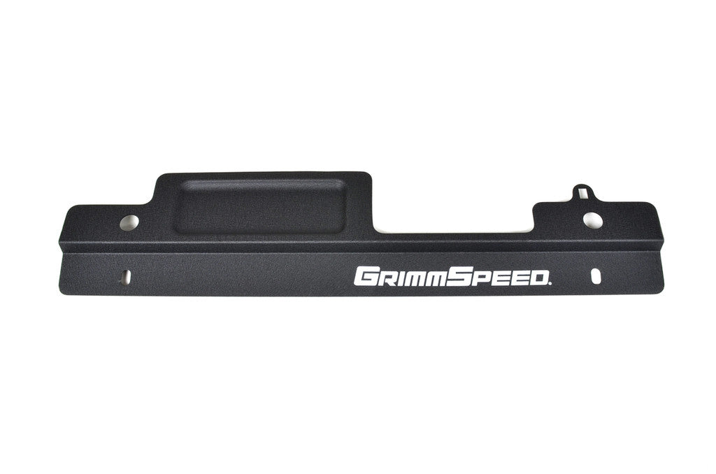 GrimmSpeed Radiator Shroud w/Tool Tray - Black