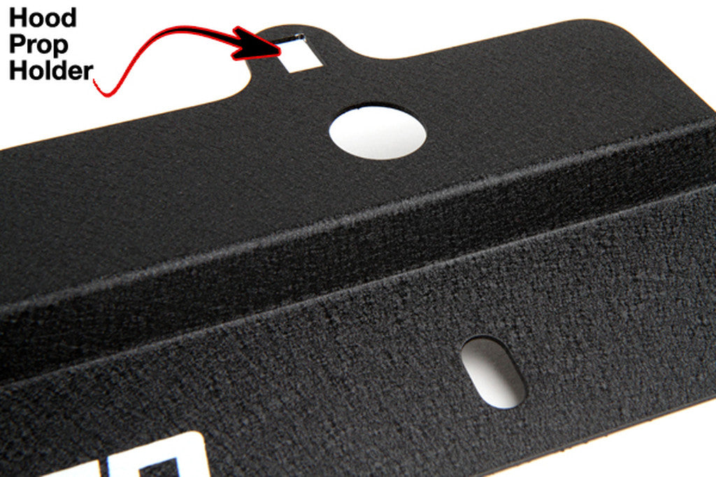 GrimmSpeed Radiator Shroud w/Tool Tray - Black