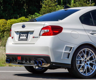 HKS Super Turbo Muffler 15-21 Subaru WRX STi Cat Back Exhaust - 31029-AF013