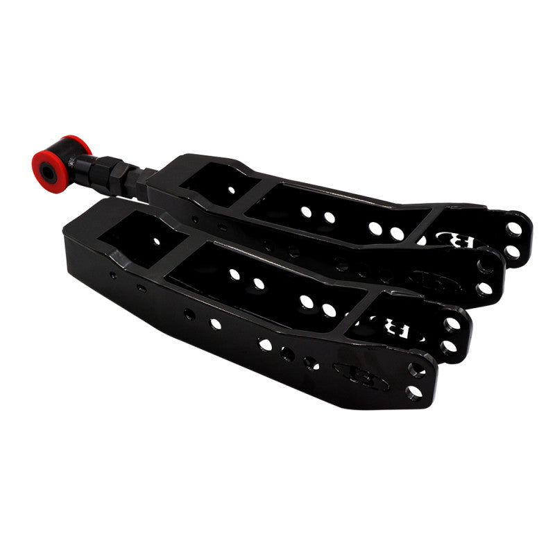 BLOX Racing Rear Lower Control Arms - Black (2013+ Subaru BRZ/Toyota 86 / 2008-2023 Subaru WRX/STI) - BXSS-50010-BK - Angle 3
