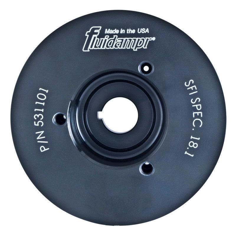 Fluidampr Balanced Engine Crank Pulley For Subaru EJ20 & EJ25 Engines - Front