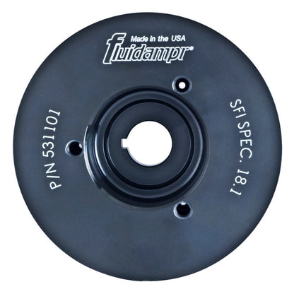 Fluidampr Balanced Engine Crank Pulley For Subaru EJ20 & EJ25 Engines - Front