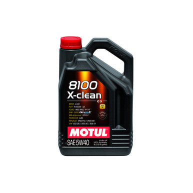MOTUL 8100 5W40 X-CLEAN C3 Synthetic Engine Oil - 5L