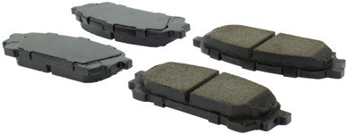 StopTech PosiQuiet Late 03-05 WRX Deluxe Plus Rear Brake Pads FMSI D1004 - 105.10040