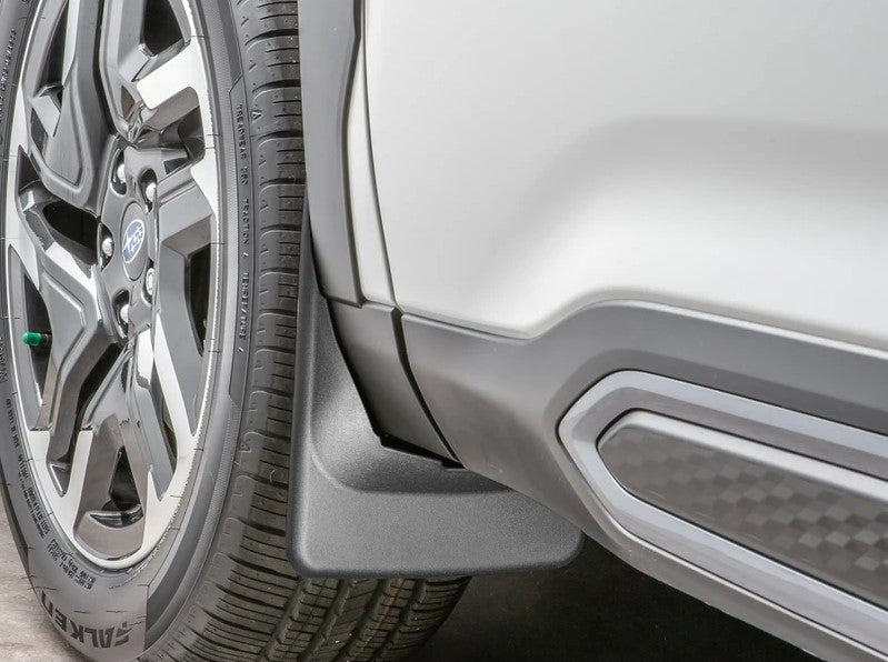 WeatherTech No Drill Front & Rear MudFlaps For 2025 Subaru Forester - Black - Front