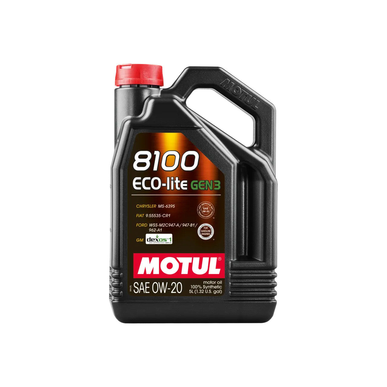 MOTUL 8100 0W20 Eco-Lite Gen3 Full Synthetic Motor Oil 5L – IAG