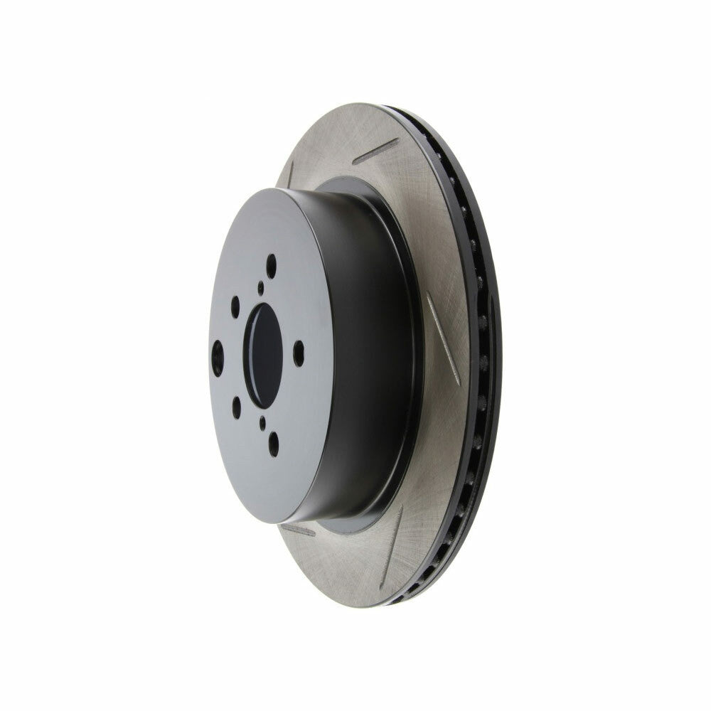 StopTech Slotted Sport Rear Left Brake Rotor - 14-17 FXT