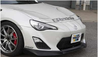 GReddy GRacer Aero-Style Hard Urethane Front Lip Spolier for 2013+ Scion FR-S - 17010098