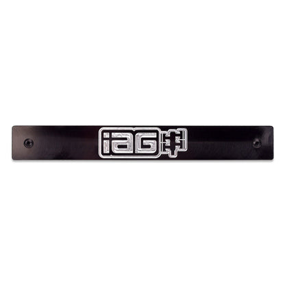 IAG Standard Mount Tag Delete For 2015-21 Subaru WRX & STI (Black Finish)