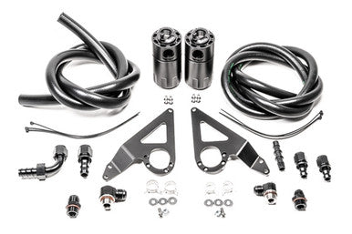 Radium Dual Catch Can Kit Fluid Lock For 2022+ Subaru BRZ, 22+ GR86 - 20-0913-FL