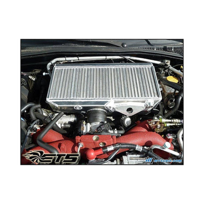 ETS Top Mount Intercooler Fits 04-07 SUBARU STI - Installed