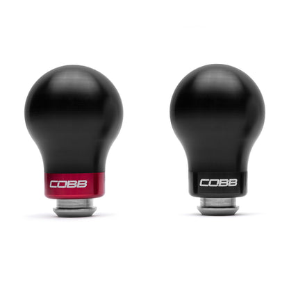 COBB 5-Speed Short Weighted Knob For 2002-14 Subaru WRX, 0408 FXT, 05-09 LGT/OBXT - Black