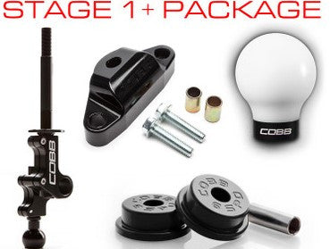 COBB 6MT Stage 1 Drivetrain Package For 2004-21 Subaru STI - Stealth Black - 215X01P-BK