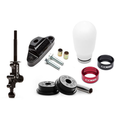 COBB Stage 1+ Drivetrain Package w/ Tall Weighted White Shift Knob For 2007-09 Subaru Legacy GT