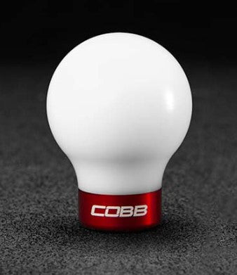 Cobb 6MT Stage 1+ Drivetrain Package-White- Red Shift Knob