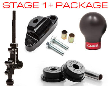 COBB 6MT Stage 1 Drivetrain Package For 2007-09 Subaru Legacy GT Spec B - White w/ Race Red - 224X01P-W-RD