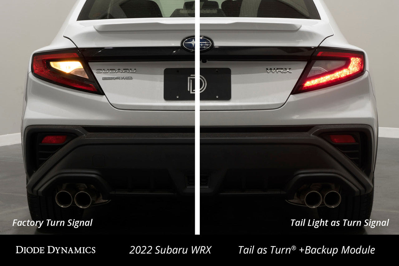 Diode Dynamics Tail as Turn w/ Backup Module For 2022-25 Subaru WRX - DD3068 - Compare 2