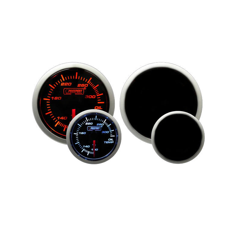 Prosport 60mm Amber / White - Exhaust Gas Temperature Gauge