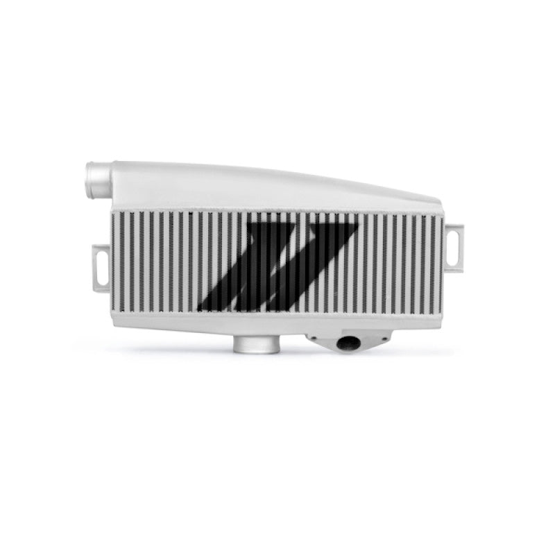 Mishimoto Subaru 02-07 WRX/04-07 STi Top-Mount Intercooler Kit - Silver/Black Hoses - Not For iRHD - MMTMIC-WRX-01SLBK - Angle 1