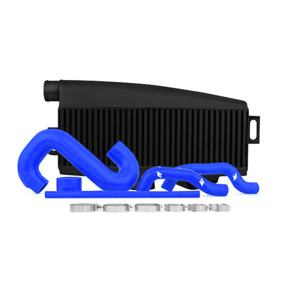 Mishimoto 02-07 WRX/04-07 STI TMIC Kit - Black with Blue Hoses - MMTMIC-WRX-01BKBL - Layout