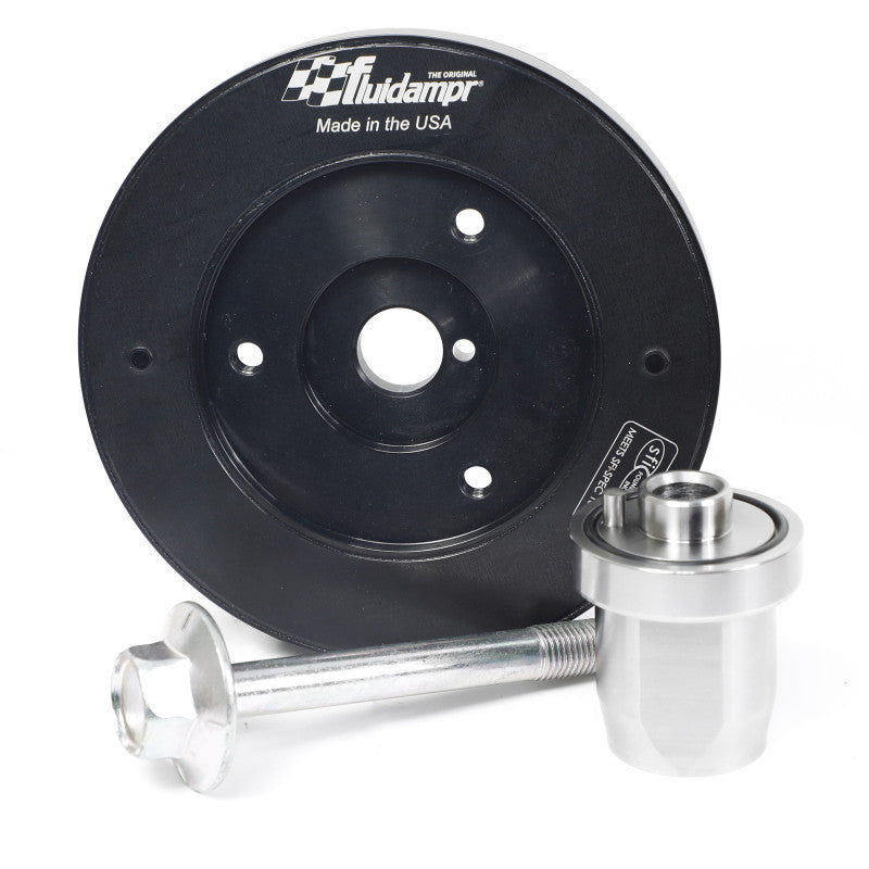 Fluidampr Steel Internally Balanced Damper w/Adapter Kit For 2022+ Subaru WRX, 22+ BRZ - Angle 4